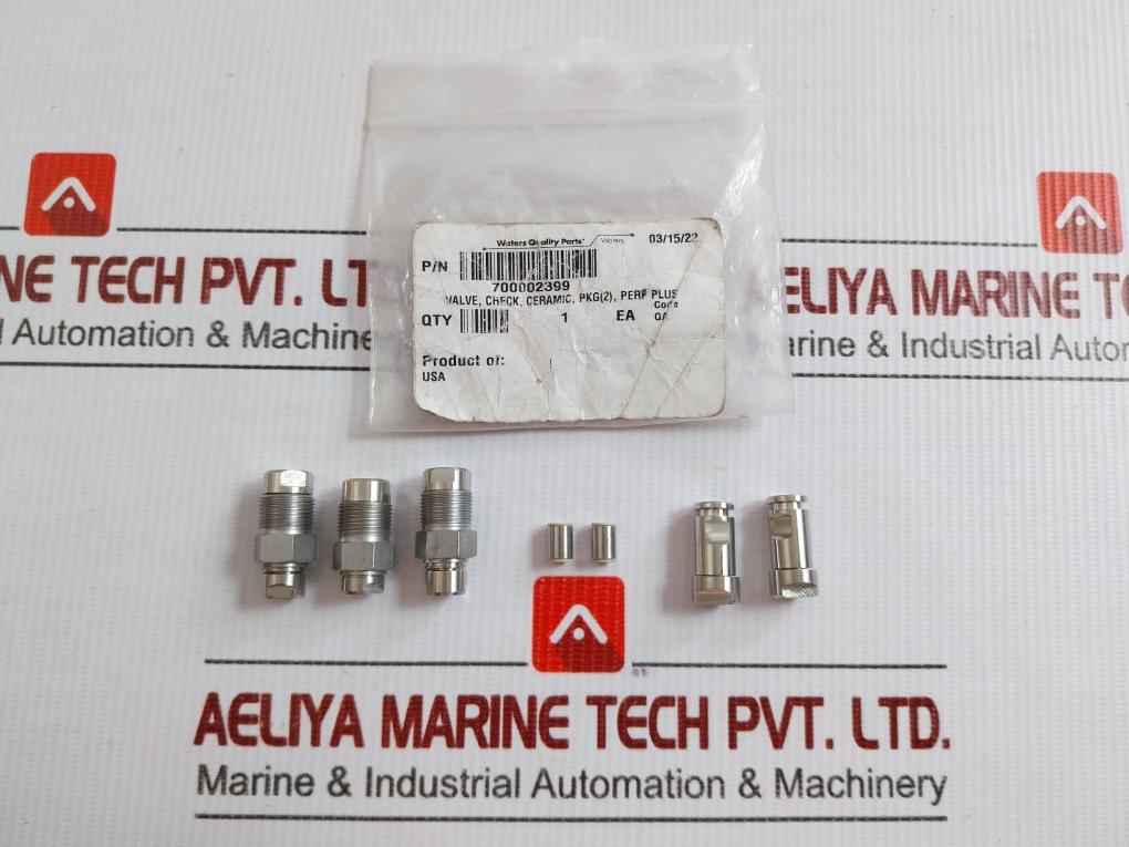 Cartridge Check Valve System Kit Waters 700002399
