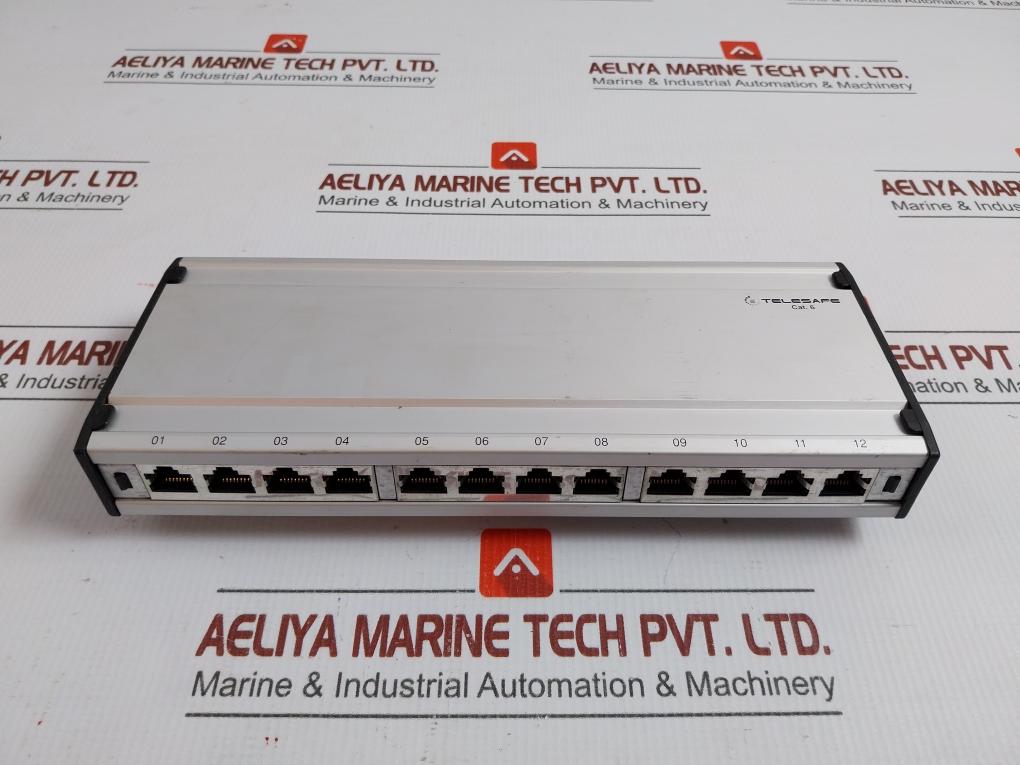 Cat. 6 Mini Patch Box 12-port Telesafe