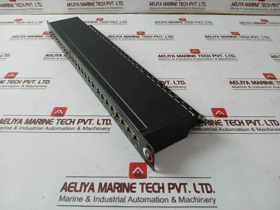Cat6 24 Port Unshielded Coupler Patch Panel 1Ru