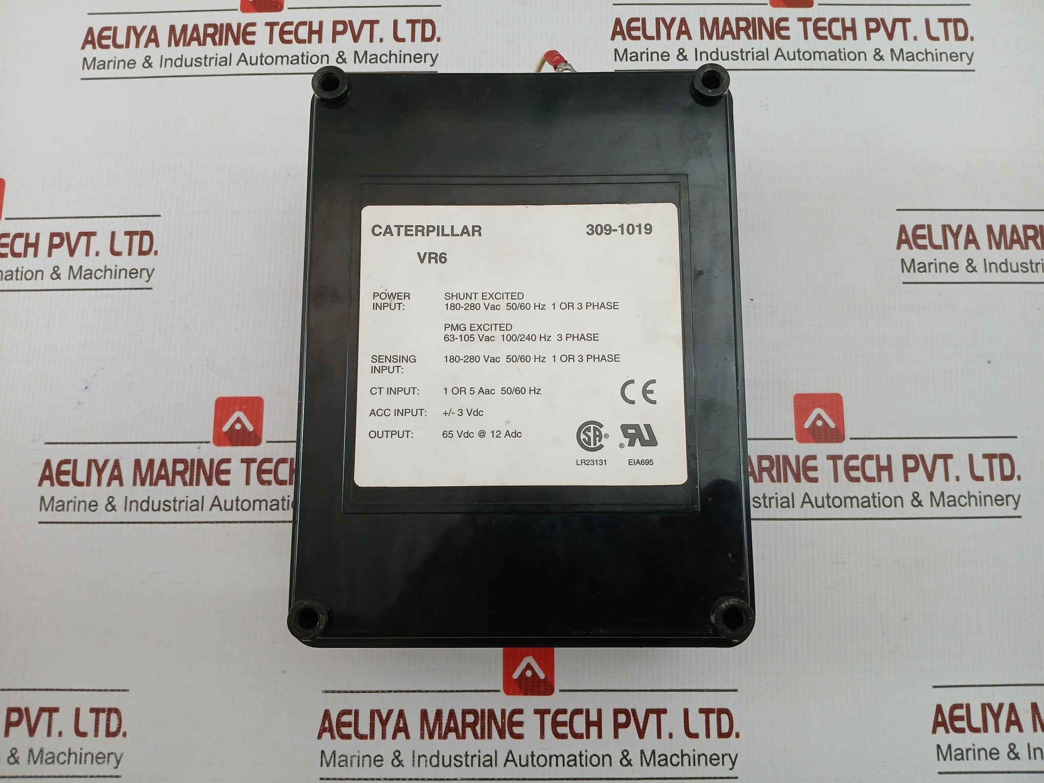 Caterpillar 180-280 Vac 50/60 Hz 1 Or 3 Phase Vr6 Automatic Voltage Regulator