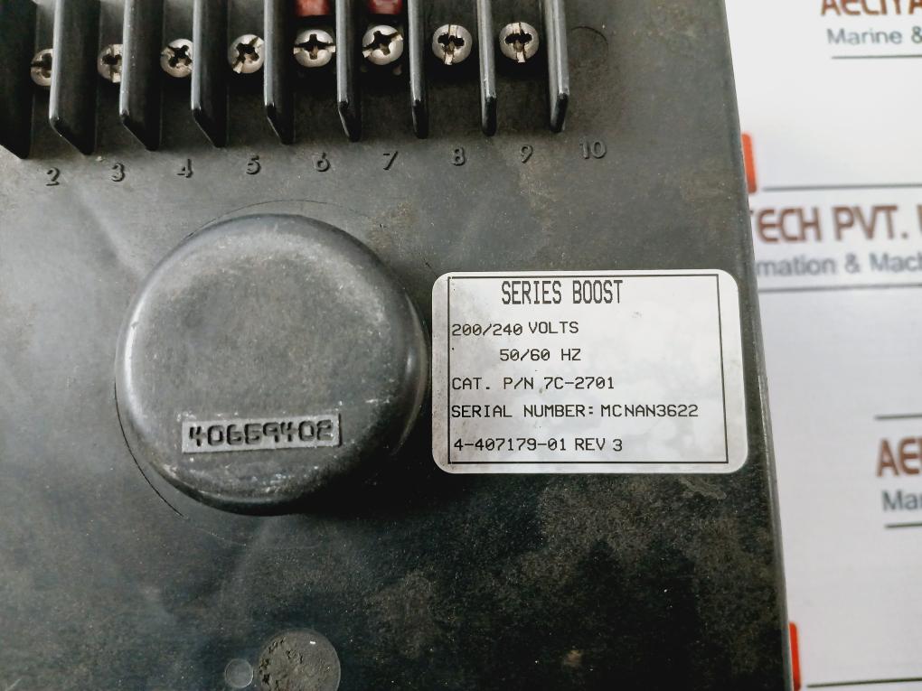 Caterpillar 7C-2701 Series Boost Module Automatic Voltage Regulator 200/240Volts
