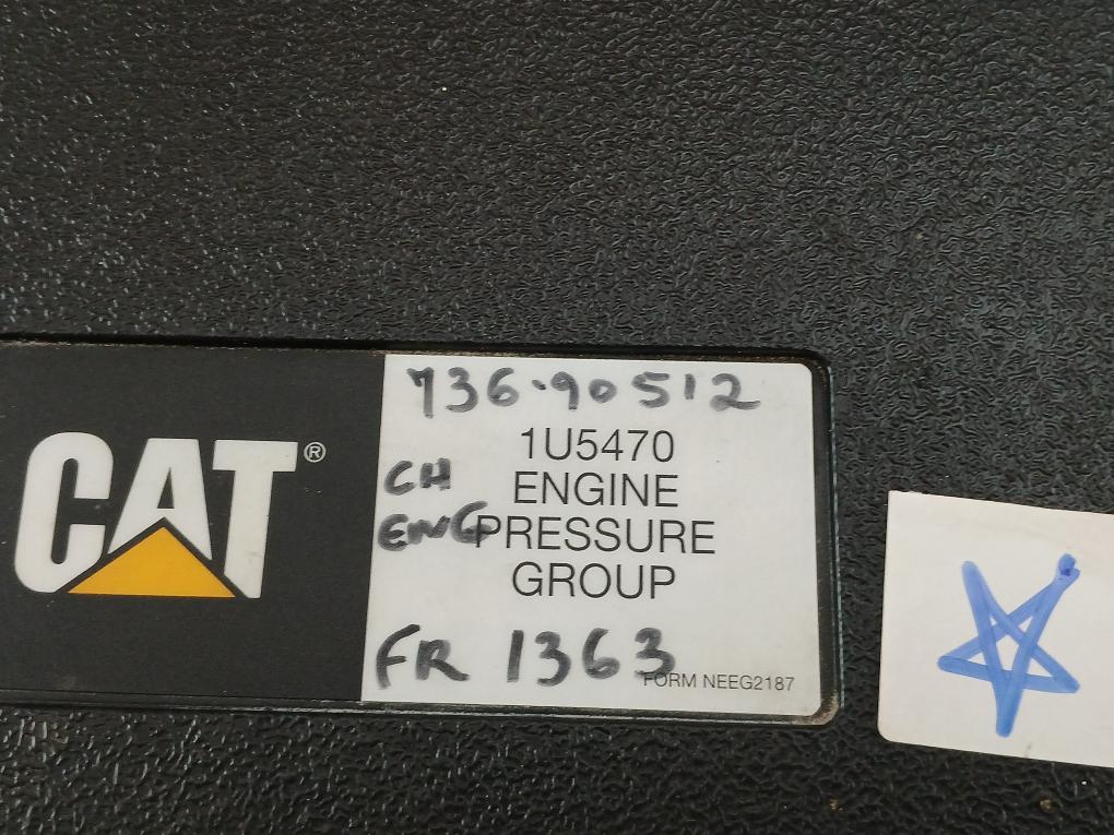 Caterpillar Digital Hydraulic Pressure Test Tool Kit 100Kpa 140°F 1U5470