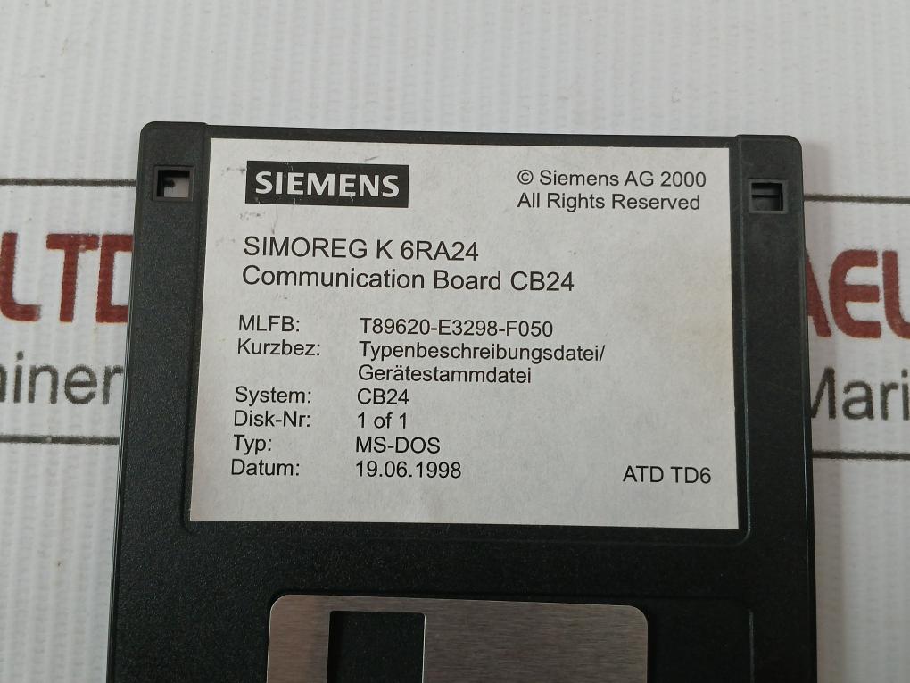 Cb24 Siemens Floppy Disk
