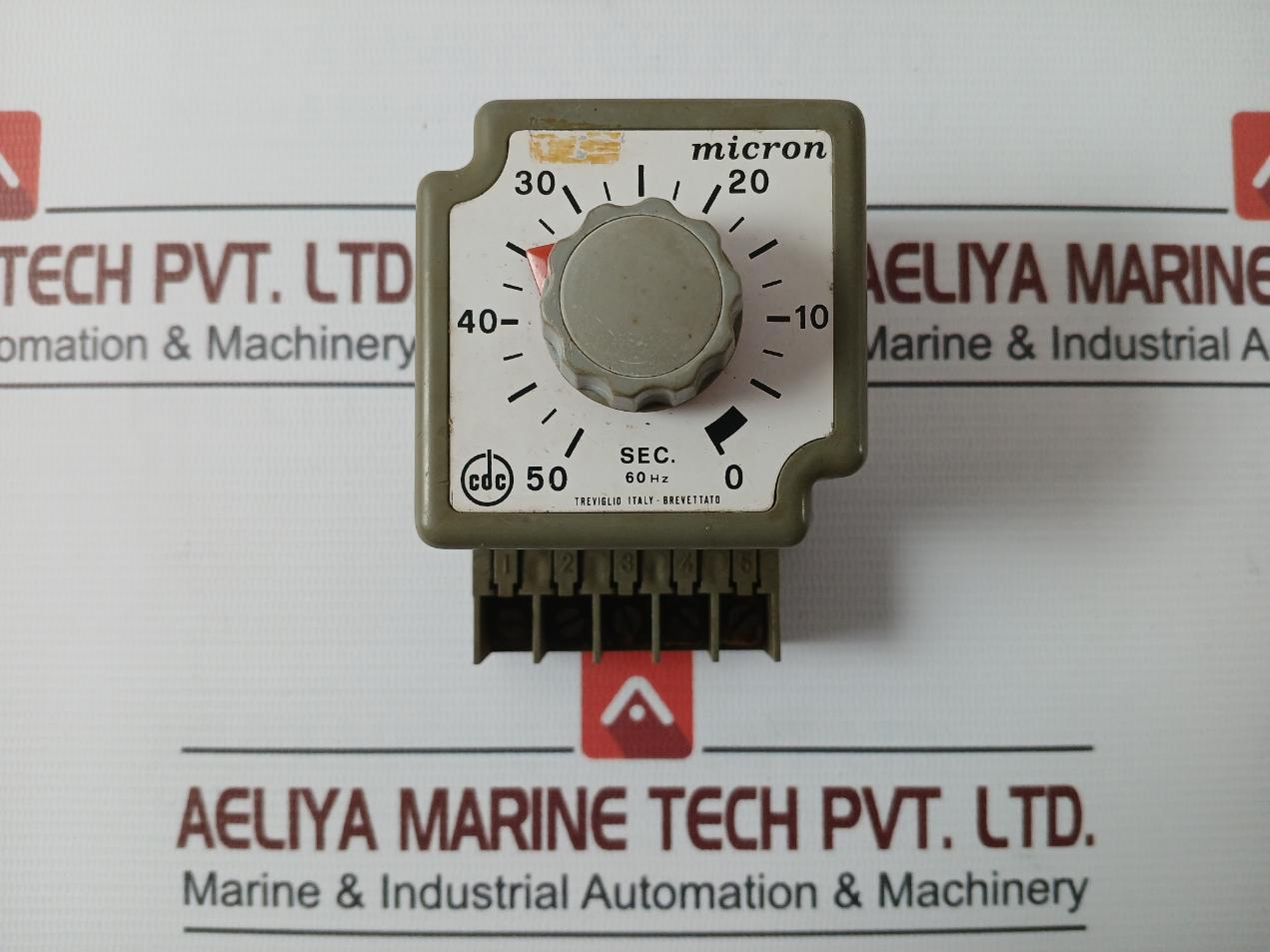 Cdc 0410 Timer Delay Relay 0-50 Sec 60Hz