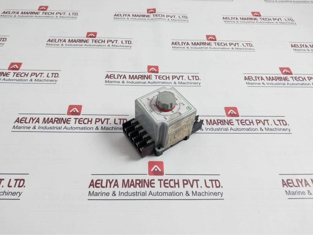 Cdc 0411.731 Time Delay Relay 0-50Sec 60Hz 0-60Sec 50Hz 110V 6A 380Vca