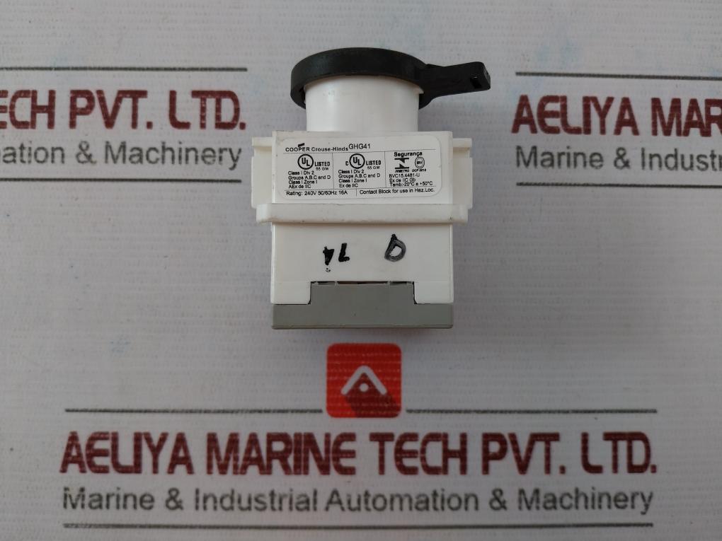 Ceag Ghg4181101R0001 Push Button Switch 240V 50/60Hz 16A