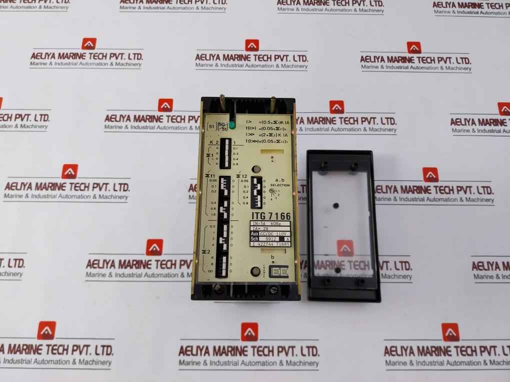 Cee Itg 7166 Phase & Earth Overcurrent Relay 5A 60Hz Sch 9912 A
