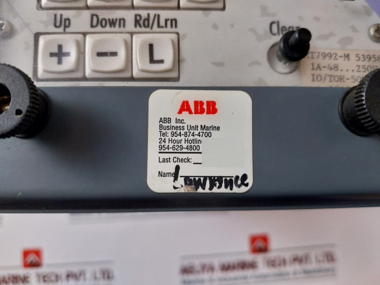 Cee Rms 7000 Digital Multicurve Phase And Earth Overcurrent Relay 250V