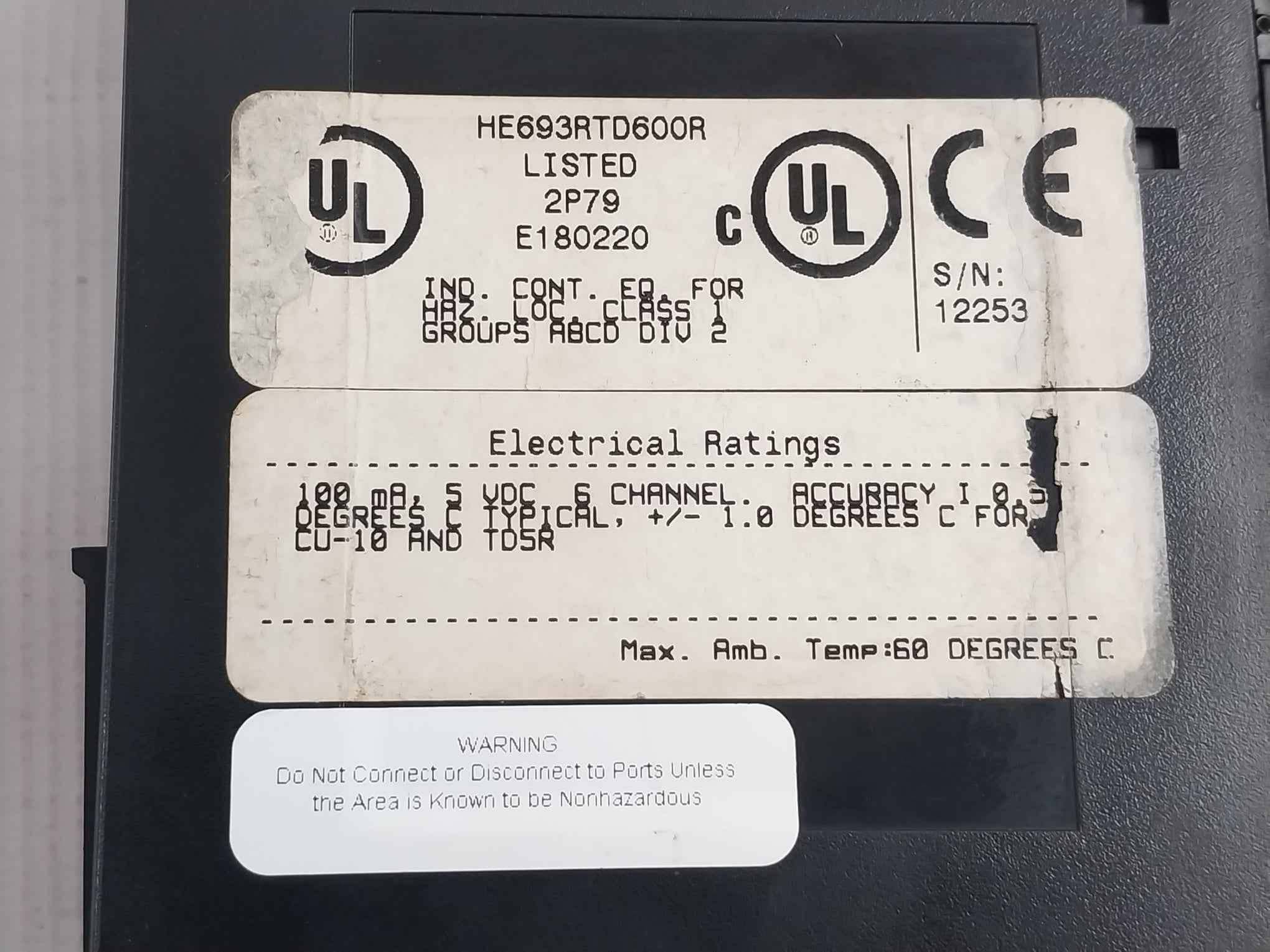 Cegelec Alspa C80-35 Power Supply Programmable Controller 100-240 Vac 50/60Hz
