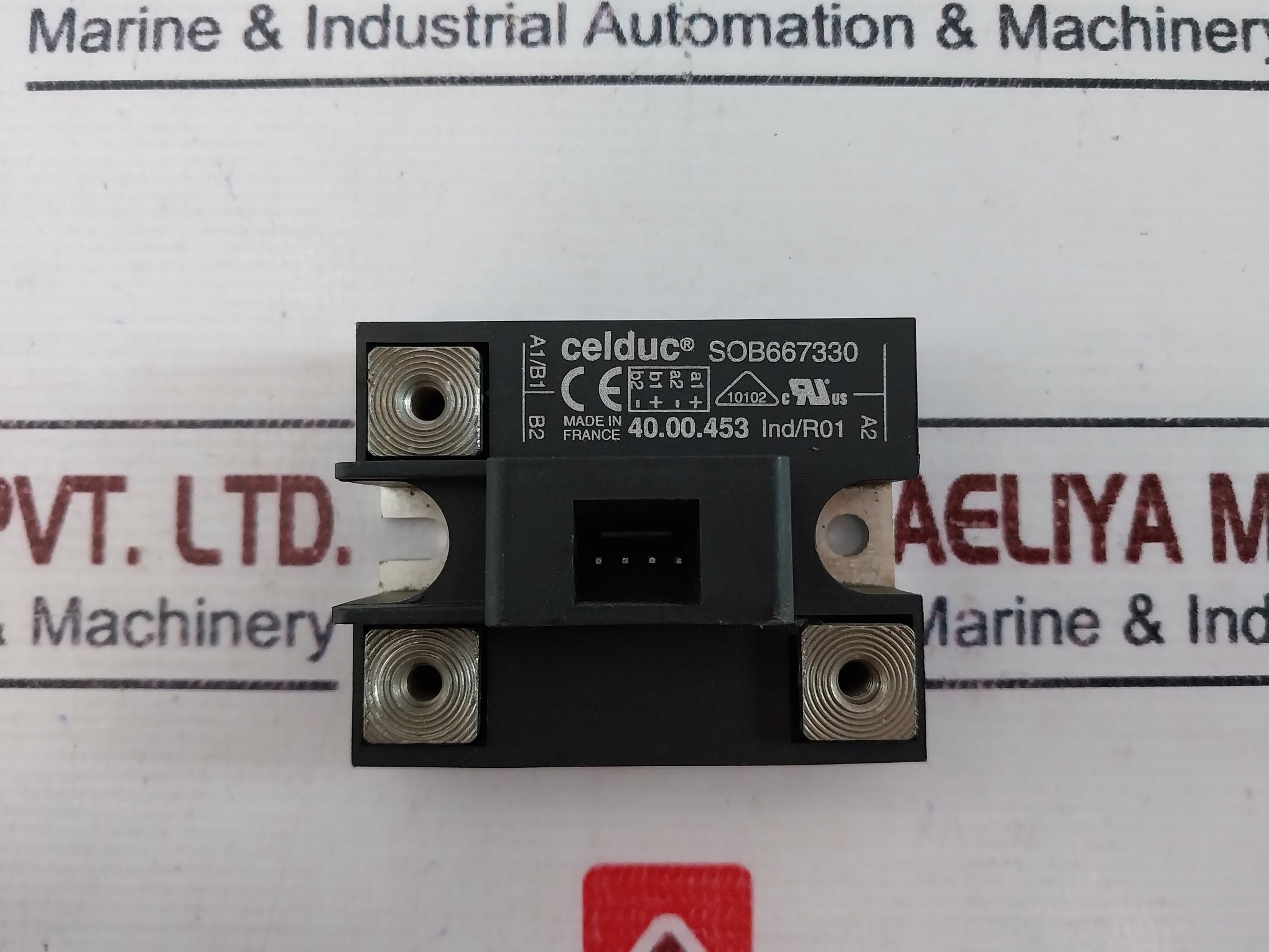Celduc Sob667330 Two-phase Solid State Relay
