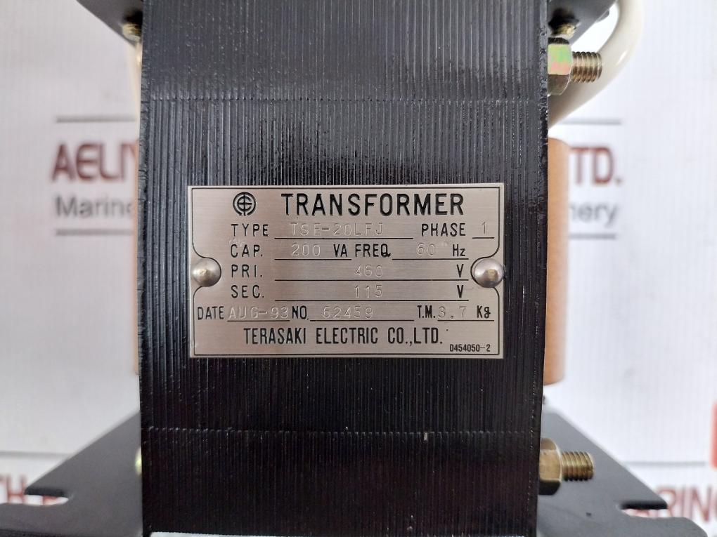 Cello-lite-Fuse-Transformer-600-Vac-3A-60Hz-Terasaki-Electric-Tse-20Lfj-208961-10