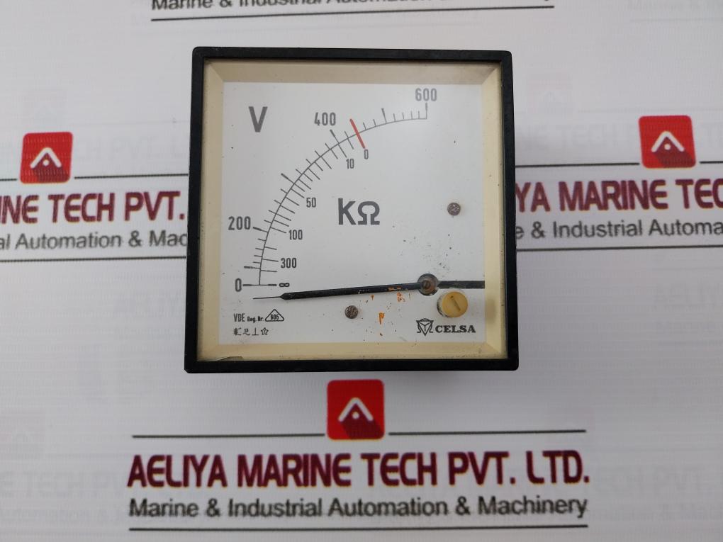Celsa 0 To 600 V Voltmeter 1.5