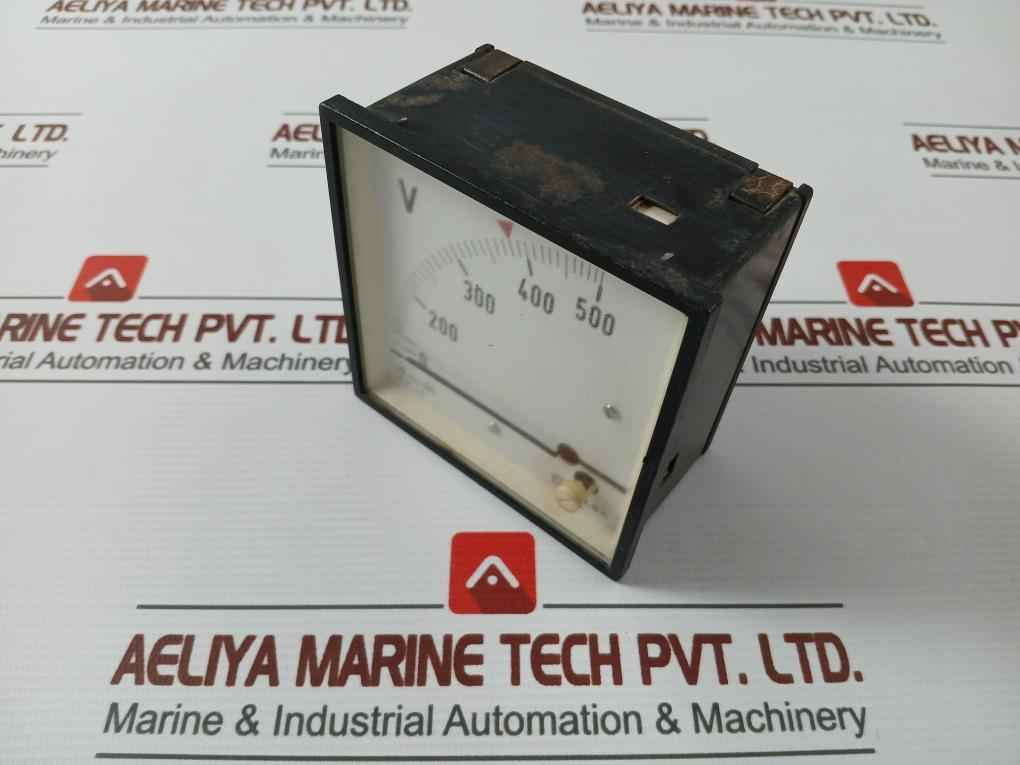 Celsa 0–500V Analog Panel Meter Voltage Indicator