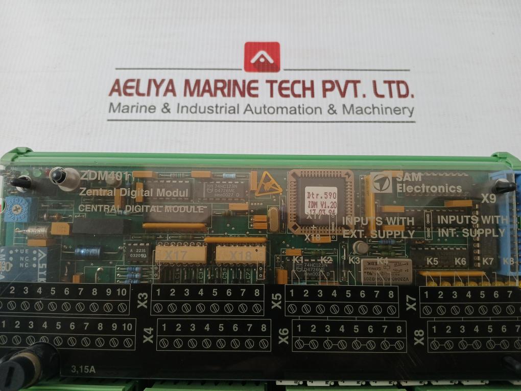 Central Digital Module Sam Electronics Zdm 401
