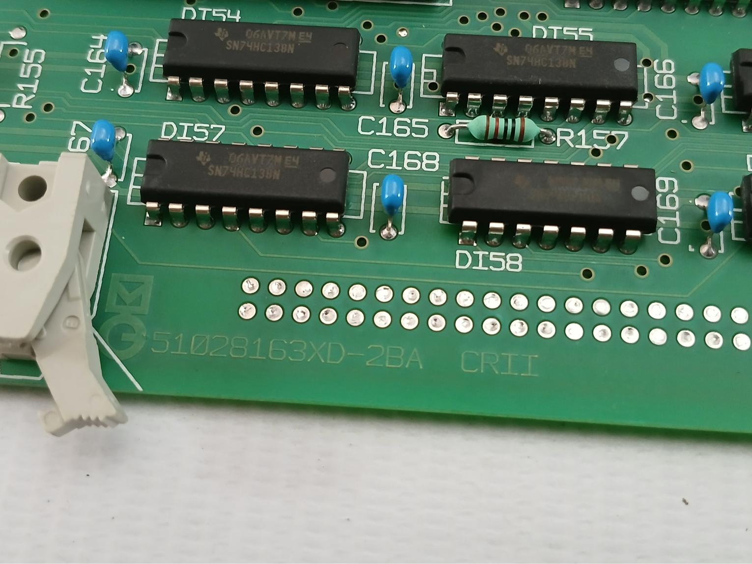 Central Processing Unit Controller Pcb Board 51028163Xd-1Ba Merlin Gerin