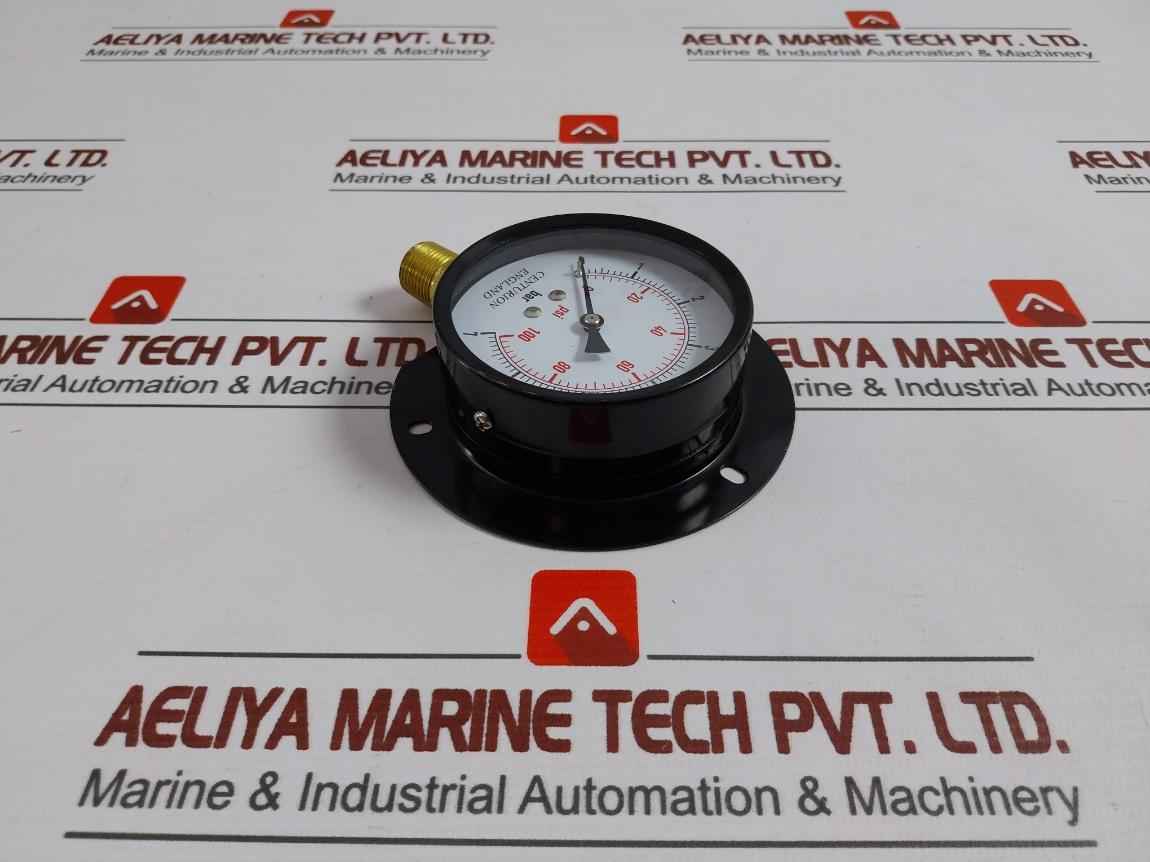 Centurion Pressure Gauge 0-100Psi 0-7Bar
