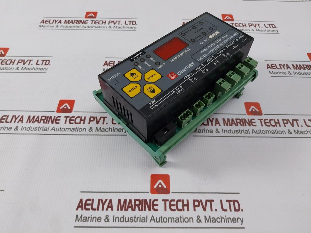 Century Cmsc-7773-s/4-20Ma Fan Fail-temperature Detection Unit Espmt108
