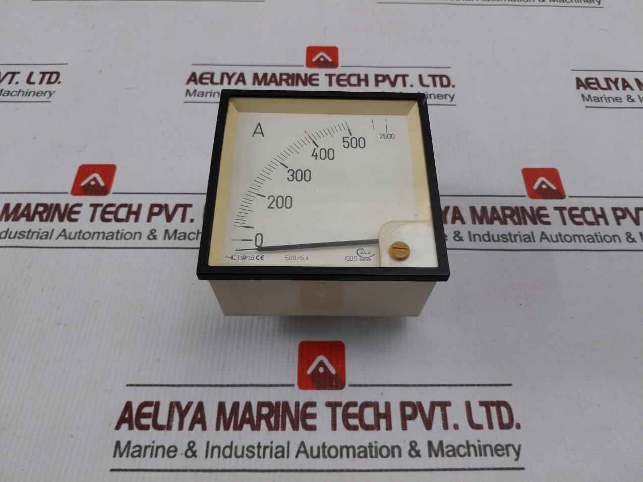 Cewe Iq96 Analog Ammeter 0-500/2500 A