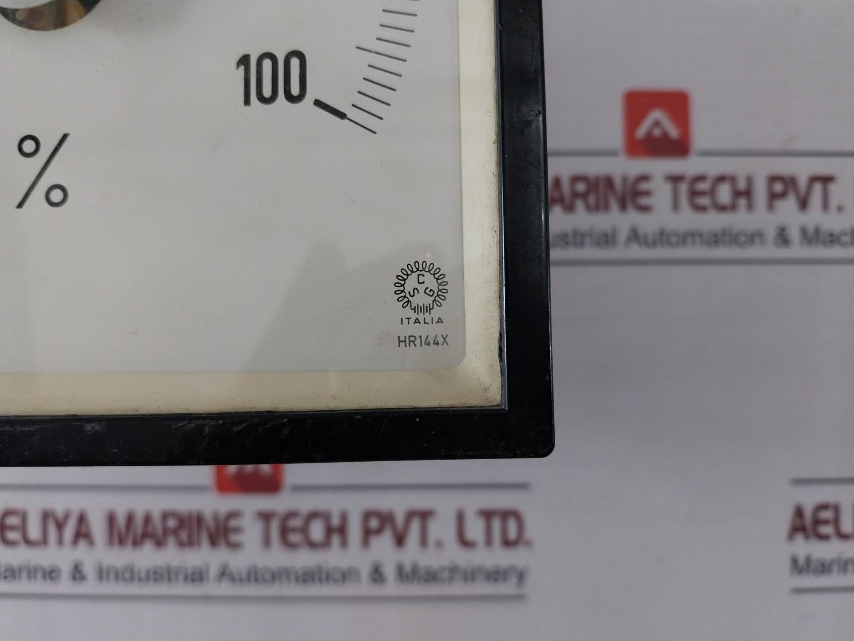 Cgs 0 To 100 Analog Percentage Meter