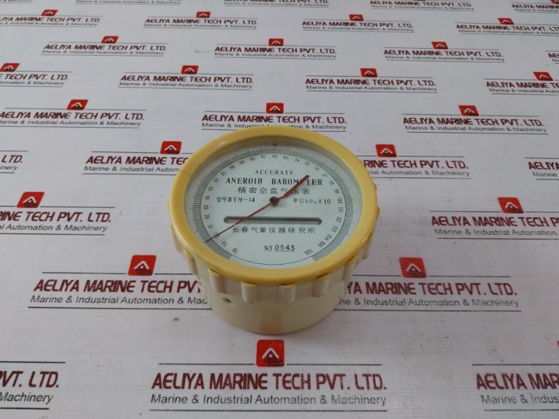 Changchun Dym-14 Aneroid Barometer Precision Hpa X10 78-109 0545