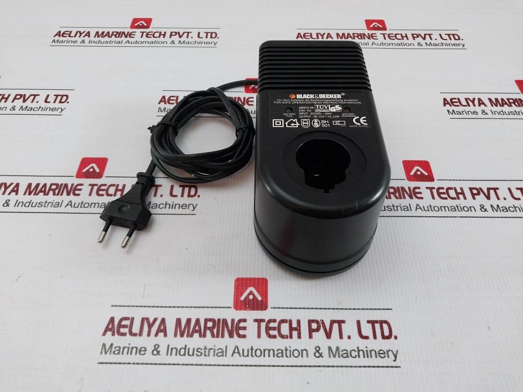 Charger 2-meter 486910-08 Black & Decker Input-ac230V-50Hz