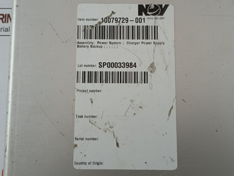 Charger Power Supply Module Rev.A 017-006512 Brand Nov