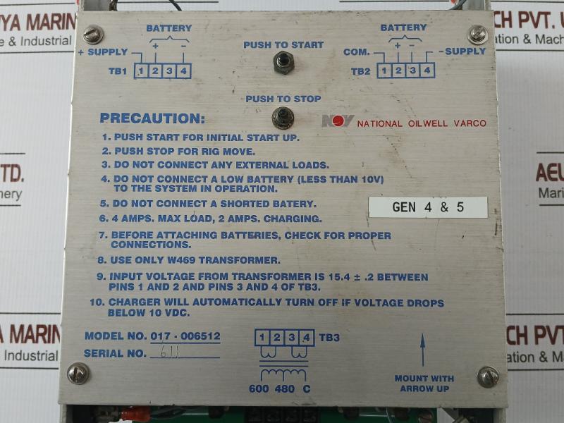 Charger Power Supply Module Rev.A 017-006512 Brand Nov