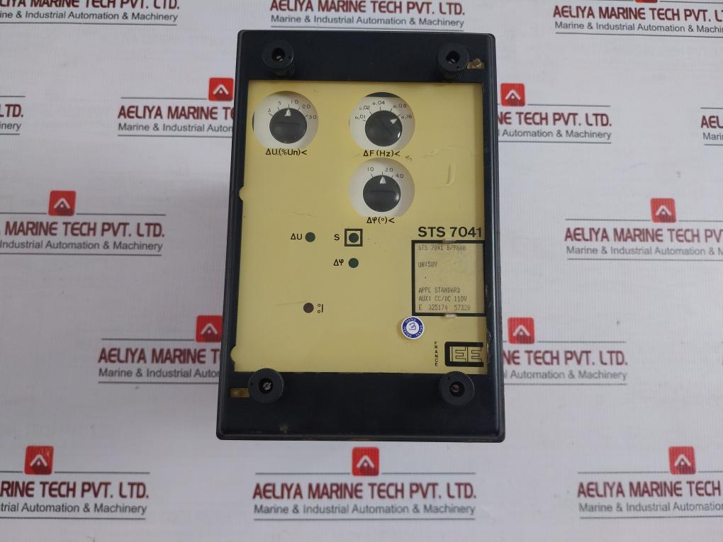 Check Synchronizing Relay Sts 7041 B/9848 Cee 110V