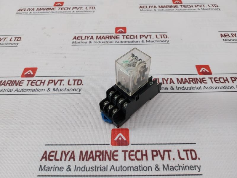 Chint Jzx-22F(D)/4Z Miniature Power Relay With Base 24Vdc Czy14A