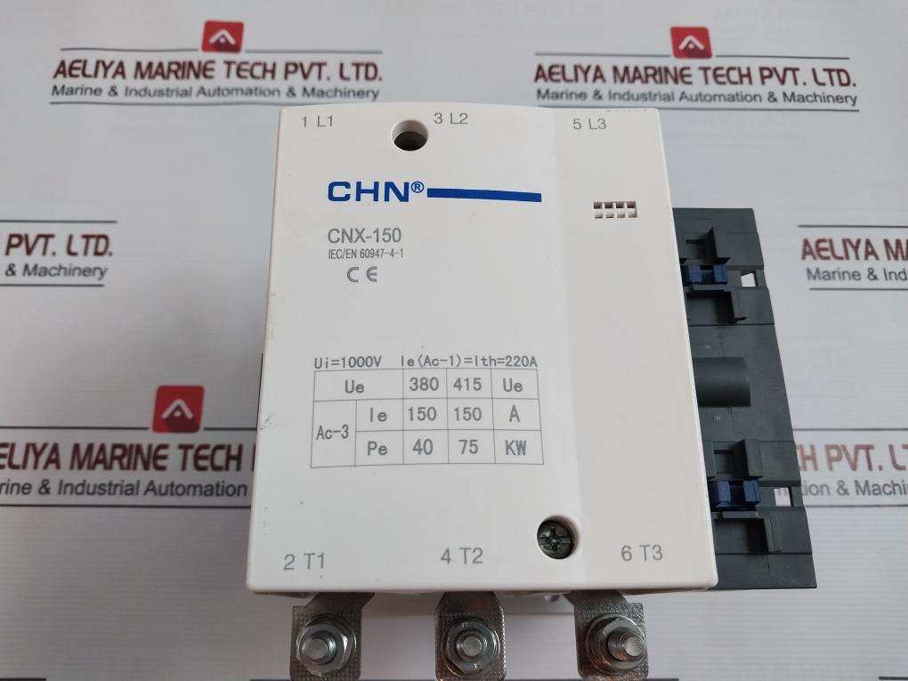 Chn Cnx-150 Amp Contactor 150A 184V/50Hz Jem Ac3 1.0-0