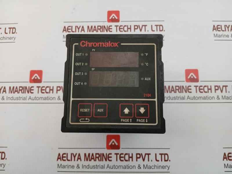 Chromalox 100-240Vac Temperature And Process Controller 65˚C 2104-ro100