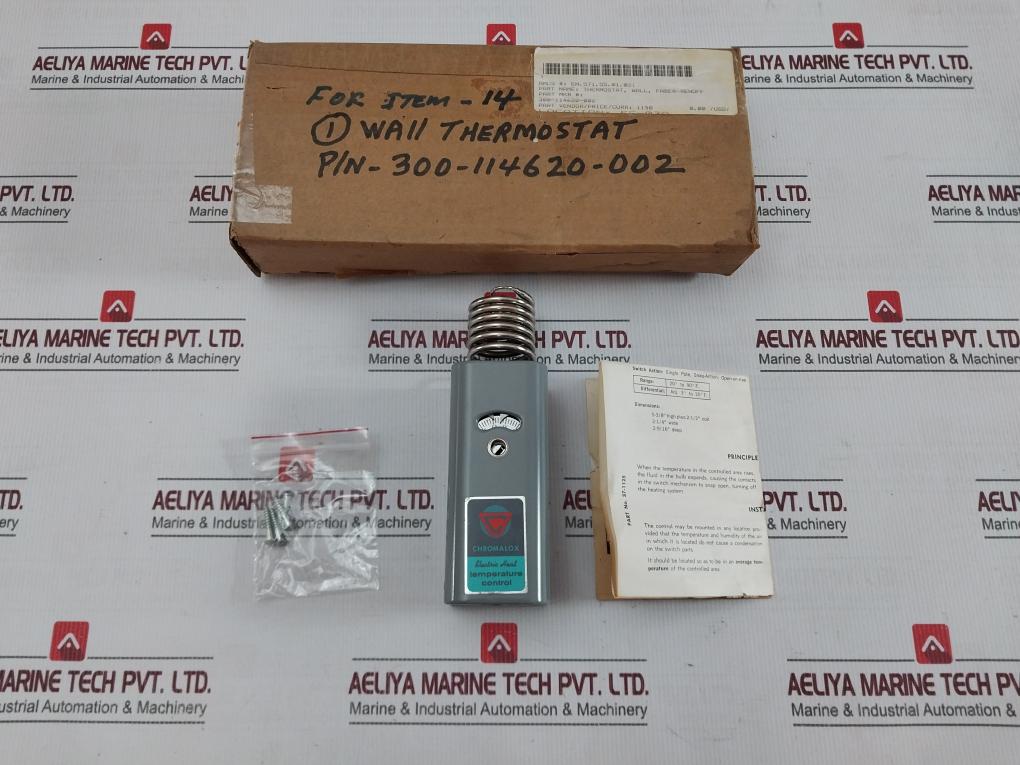 Chromalox Wr-90 Room Thermostat Temperature Control