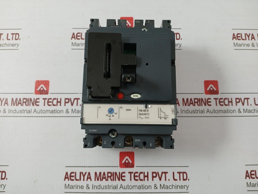 Circuit Breaker Basic Frame 800V 50/60Hz Schneider Electric Compact Nsx 100S
