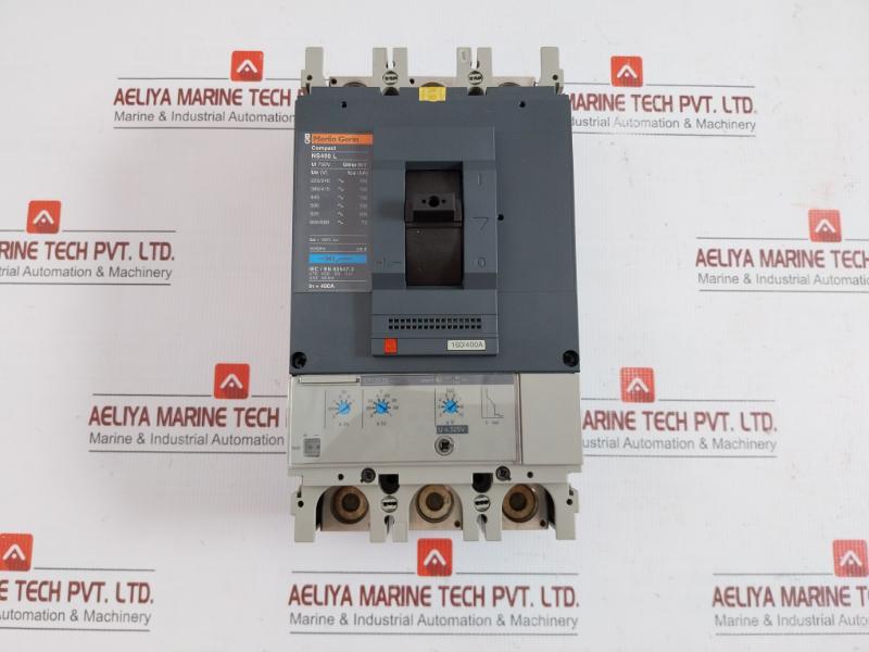 Circuit Breaker Compact 400L 50/60Hz Merlin Gerin Ns400 L