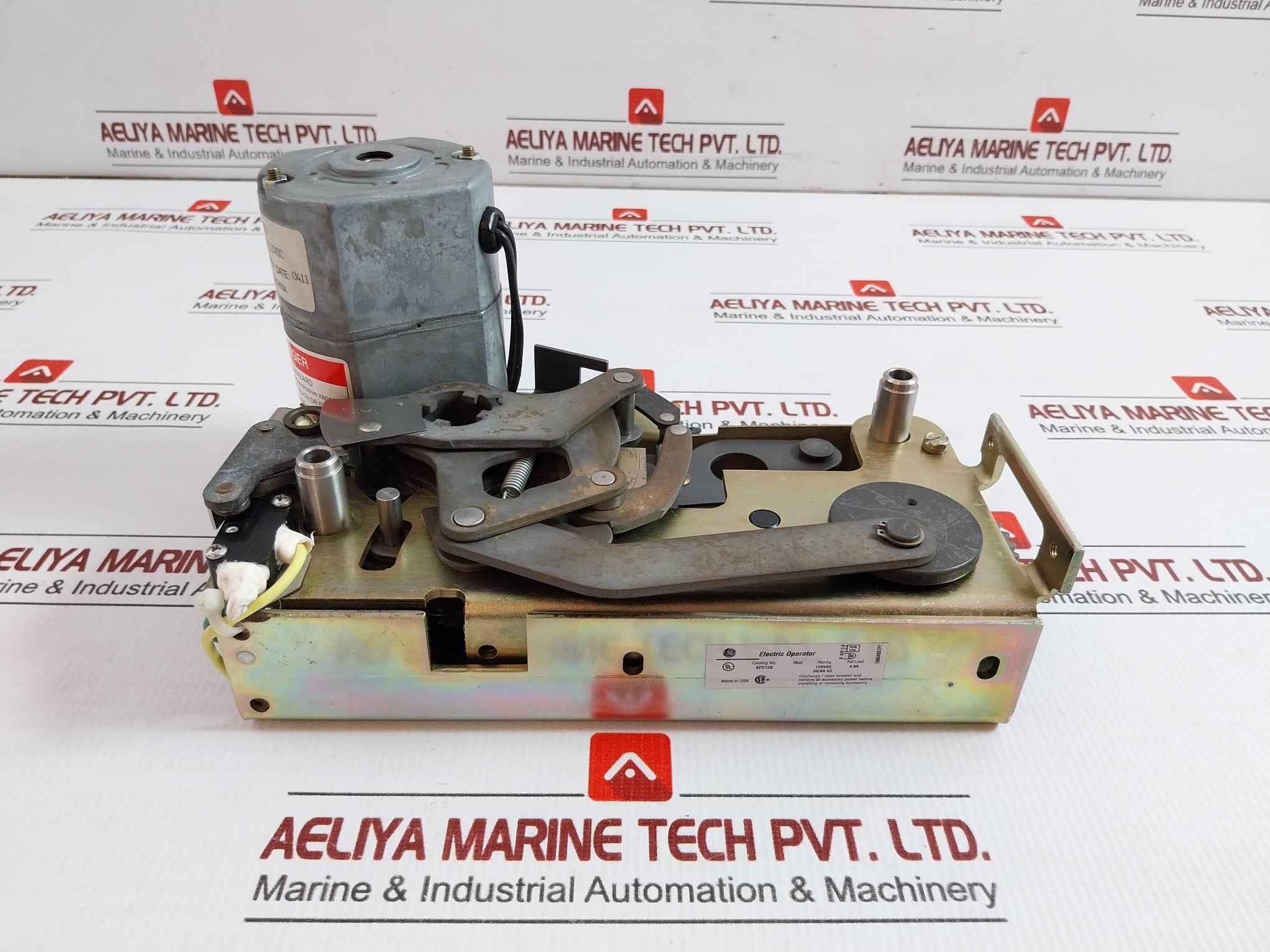 Circuit Breaker Electric Operator Assembly 120Vac 50/60H General Electric Spe120