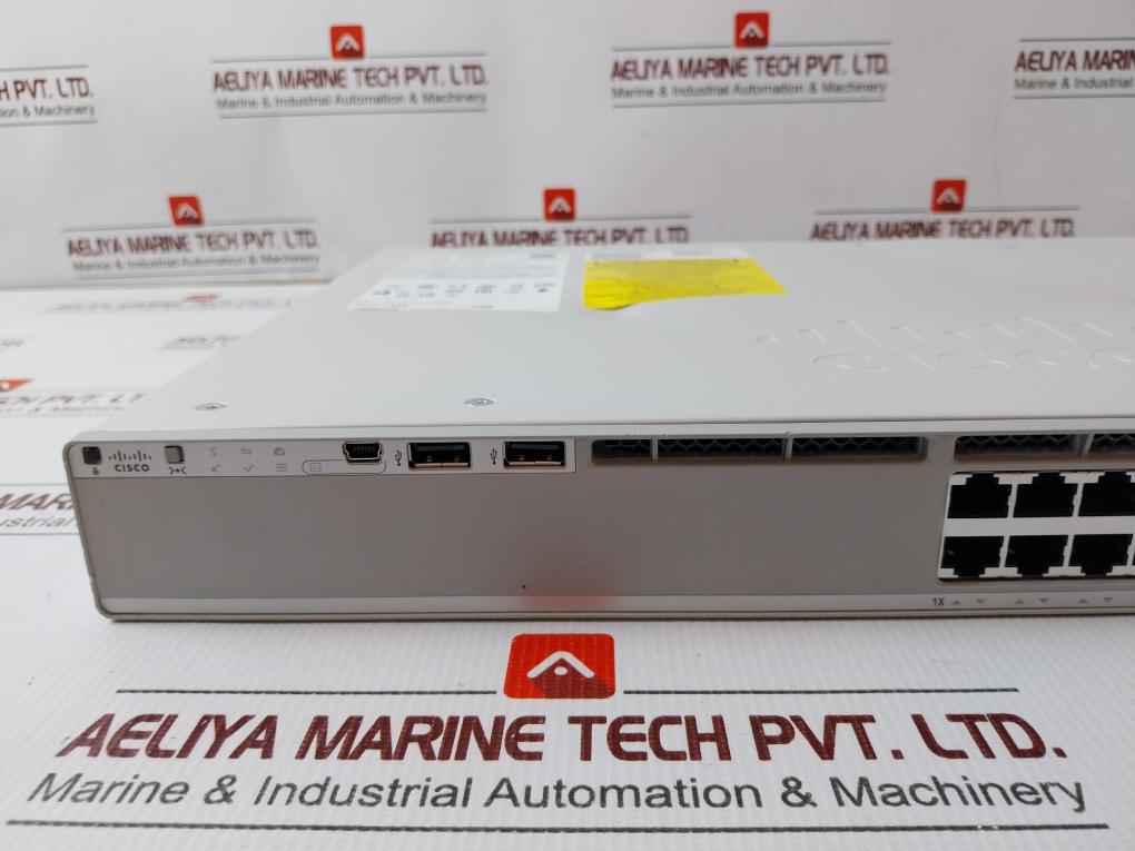 Cisco C9200L-24T-4G-e Catalyst C9200L Ethernet Switch 100–240 Vac 1.6–0.7A