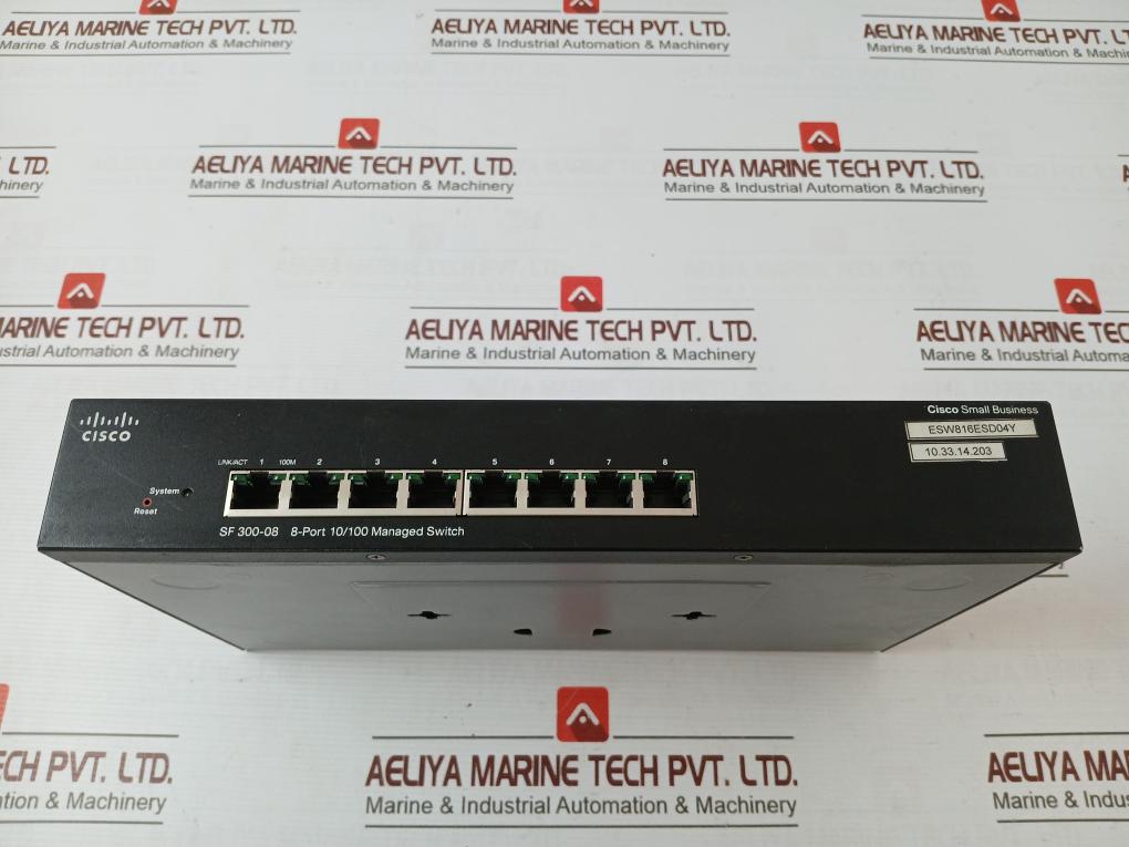 Cisco Sf300-08 Series Managed Switches Data Sheet Srw208-k9 V01 Esw816Esd04Y