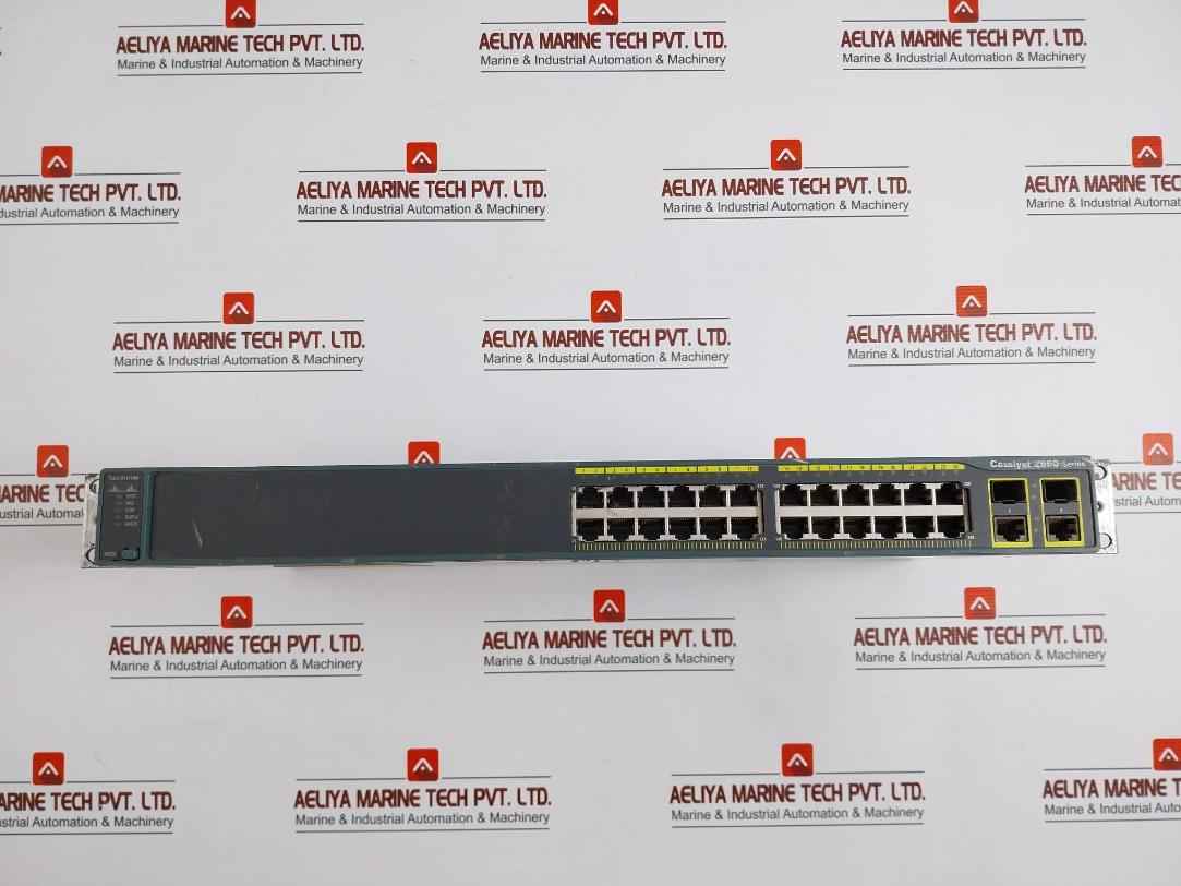 Cisco Ws-c2960-24Tc-l Catalyst Switch 24-port Fast Ethernet W/ 2 Gigabit Uplinks