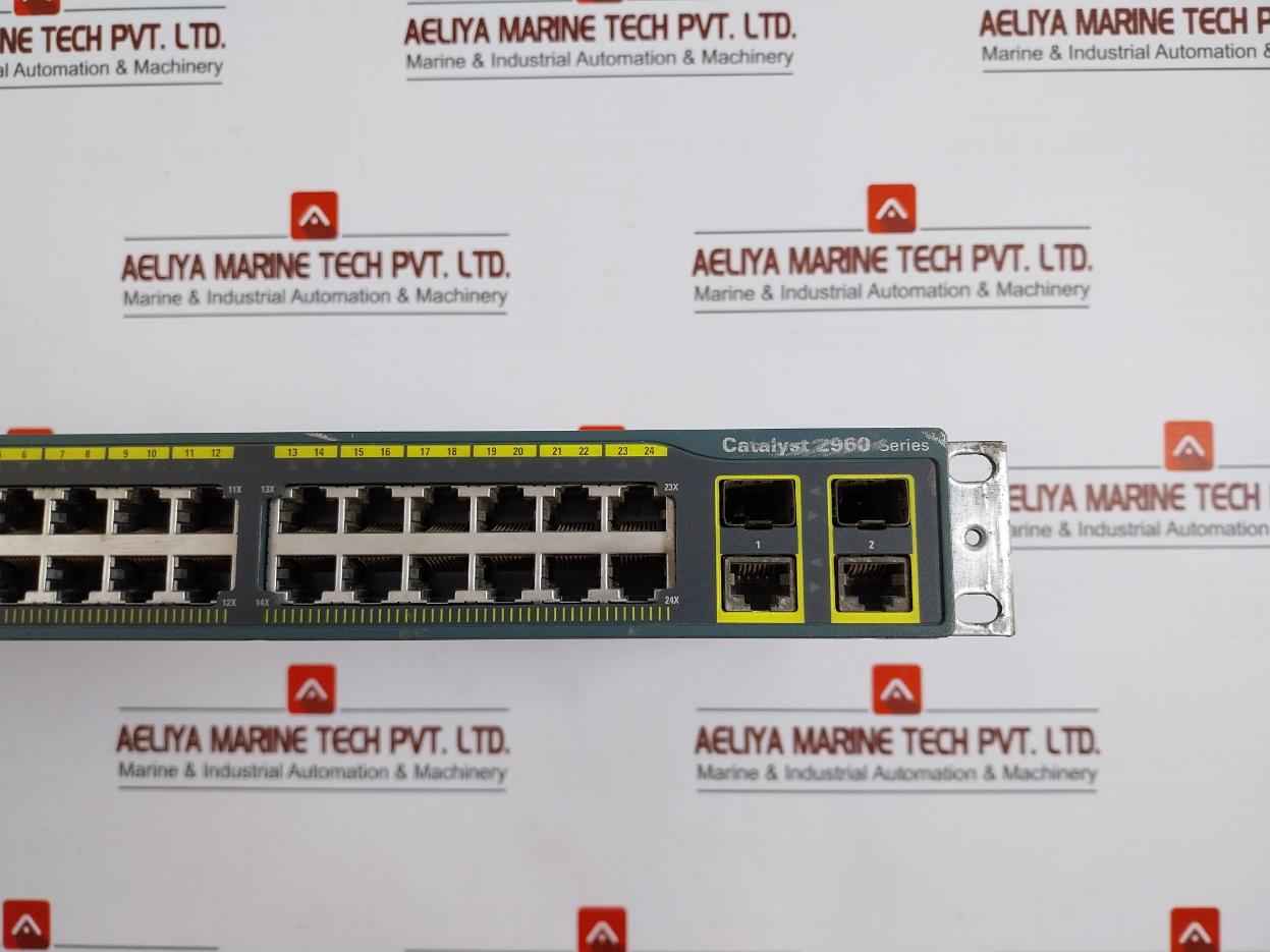 Cisco Ws-c2960-24Tc-l Catalyst Switch 24-port Fast Ethernet W/ 2 Gigabit Uplinks