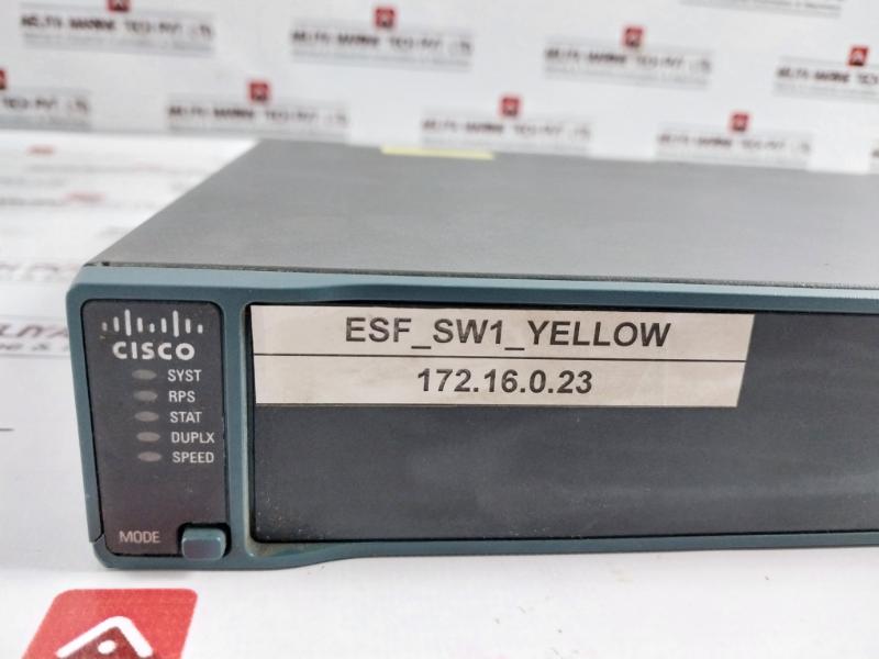 Cisco Ws-c296024Tcl Catalyst Ports Managed Switch 2960 Series Switch 172.16.0.23
