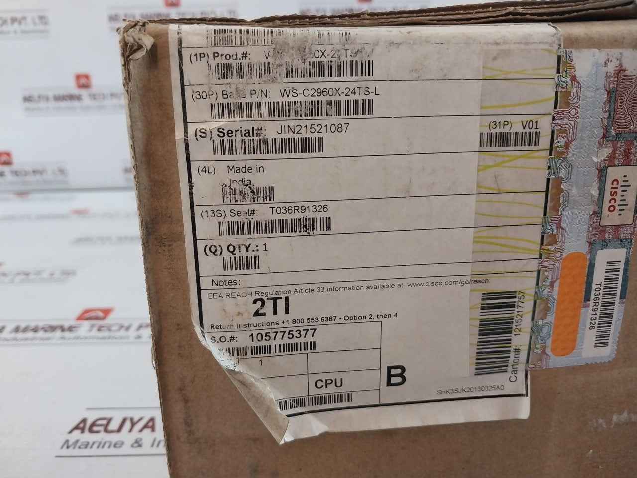Cisco Ws-c2960X-24Ts-l 2960X Series Gigabit Managed Switch Set Ws-c2960X-24Ts-in