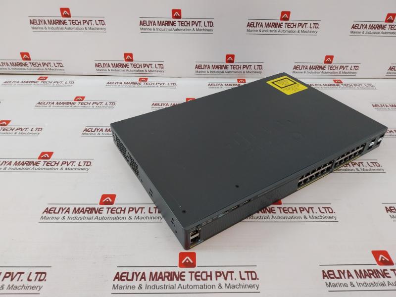 Cisco Ws-c2960X-24Ts-l Stackable Gigabit Ethernet Switch Set 50-60Hz 100-240V