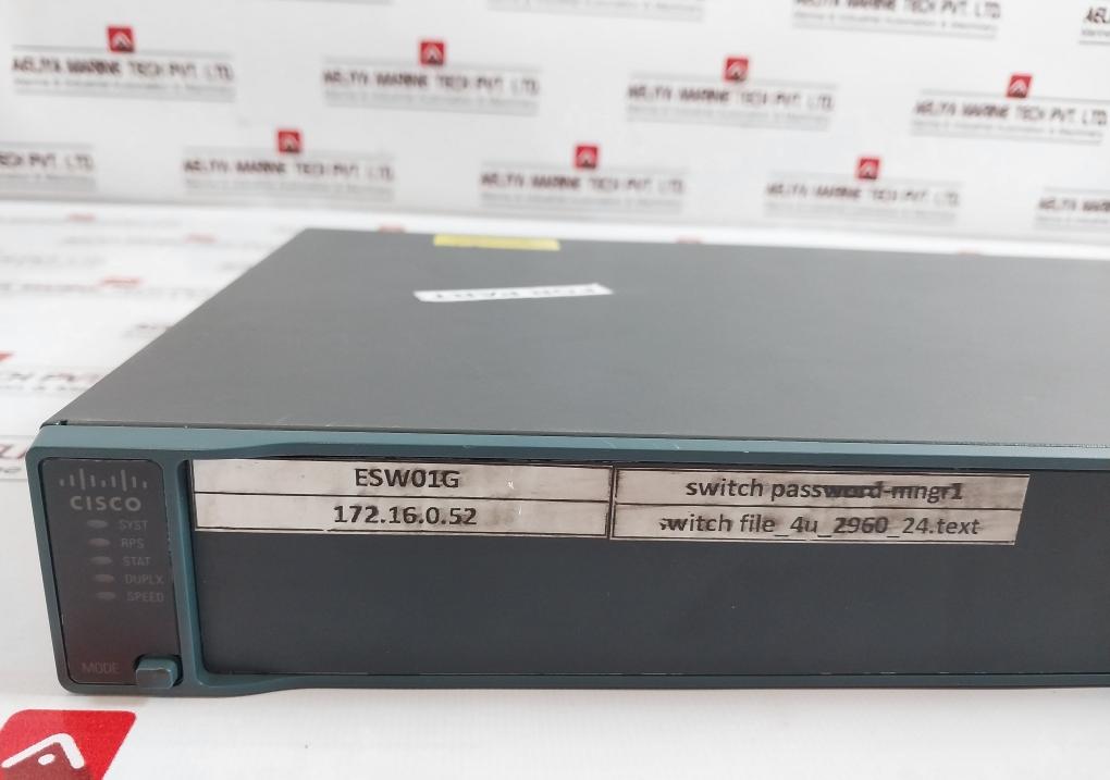 Cisco Ws-c2960+24Tc-l Catalyst 2960 Plus Series Switch 100-240V