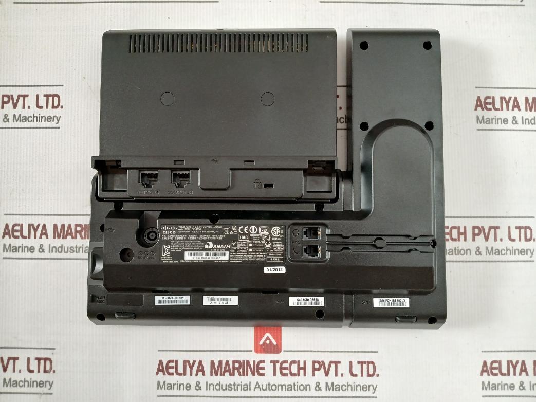 Cisco Cp-9951-c-k9 V05 Telefone Ip Phone 800-30132-05 Rev. A0 Dc48V