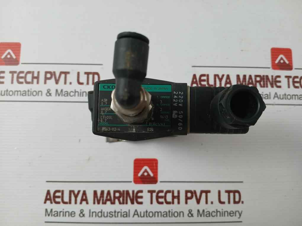 Ckd Ag43-02-4 Solenoid Valve 220V 50/60