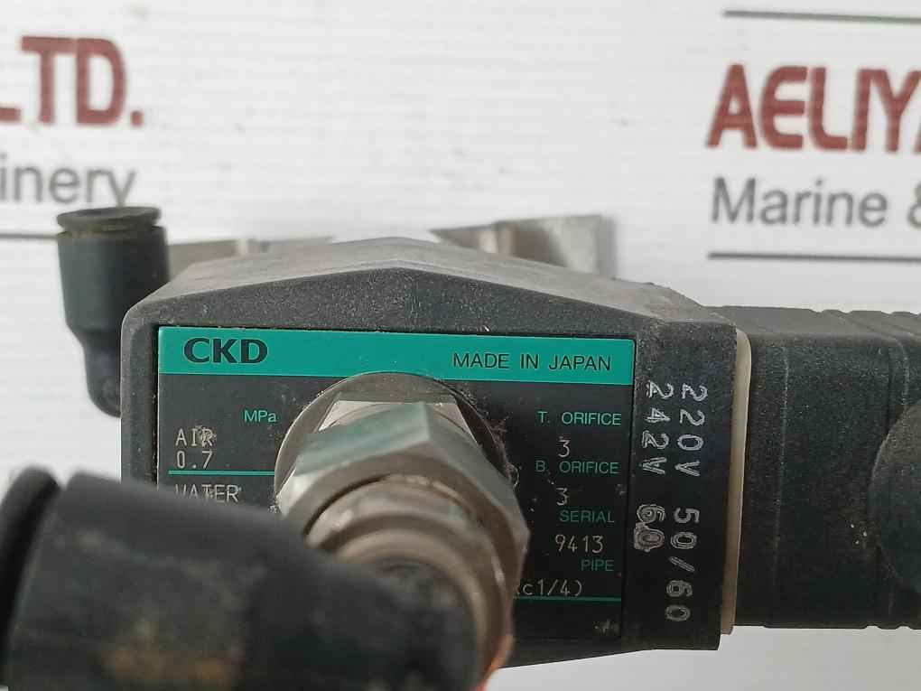 Ckd Ag43-02-4 Solenoid Valve 220V 50/60