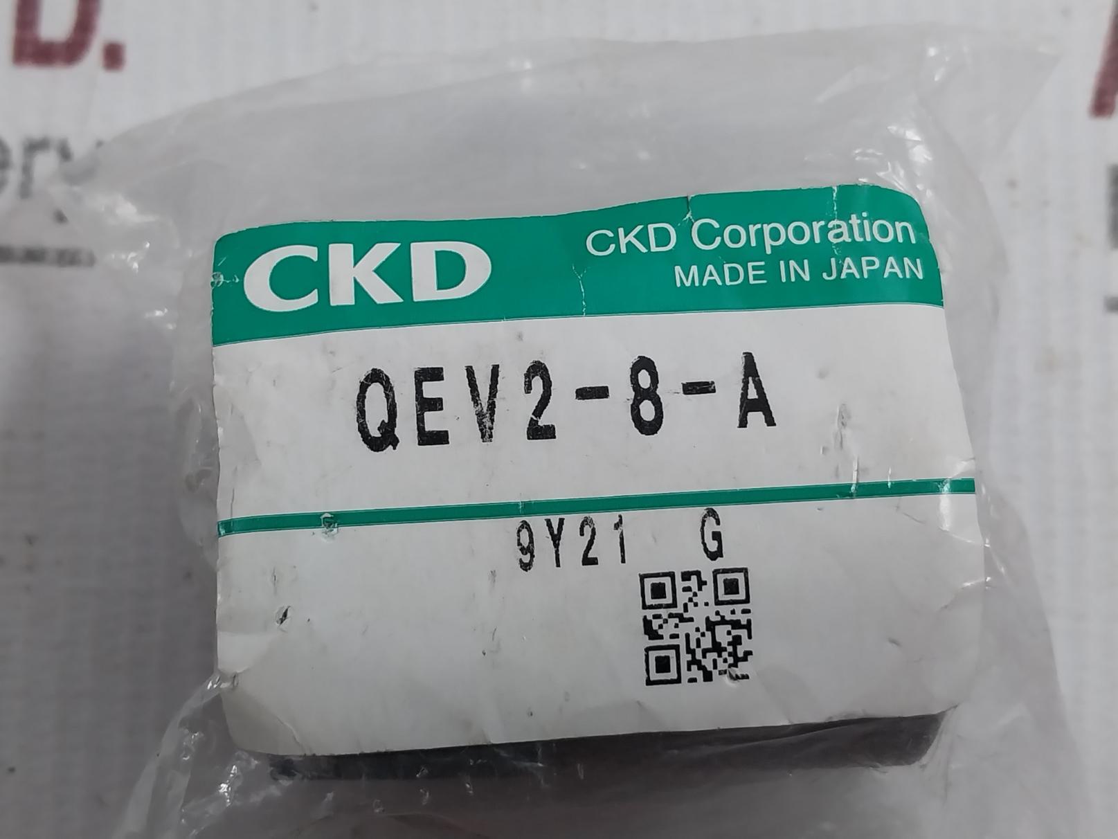 Ckd Qev2-8-a Quick Exhaust Valve 0.05A-1.0Mpa