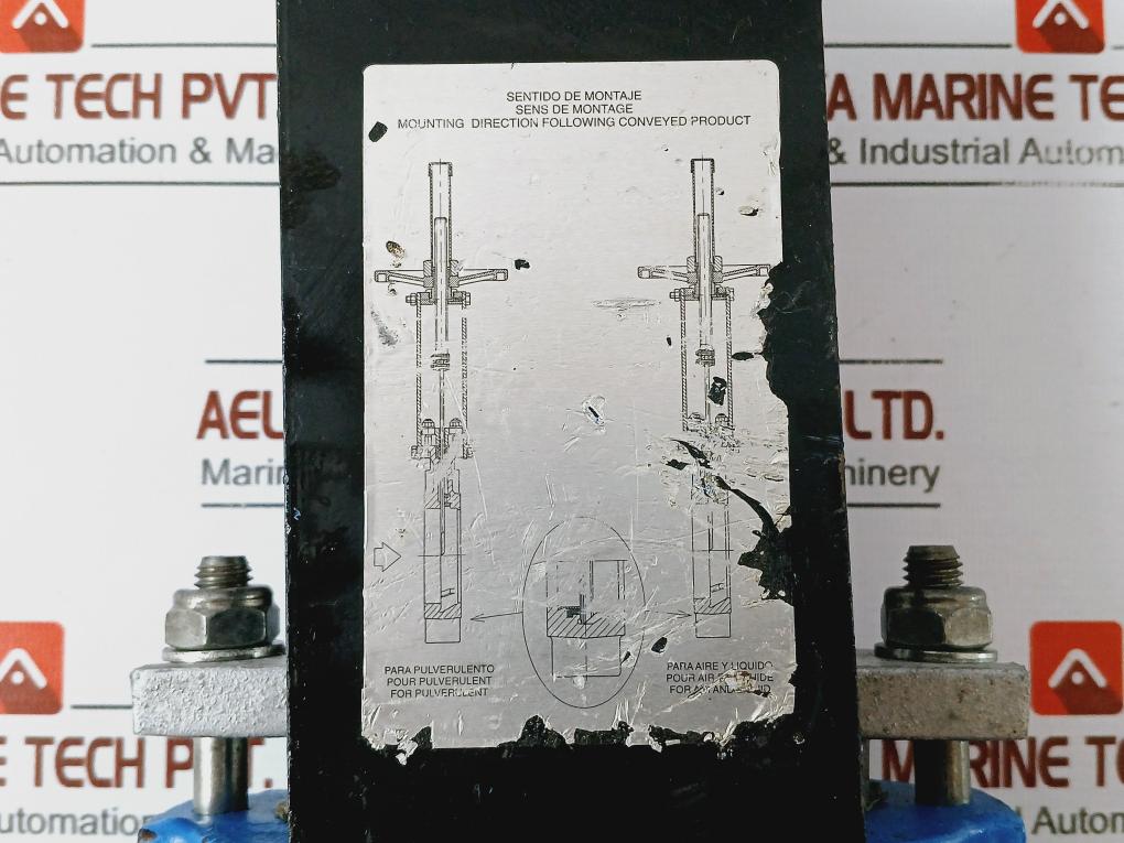 Cmo Pn10 Slide Valve Dn65 Gg25 2 ½” With Handwheel Operator
