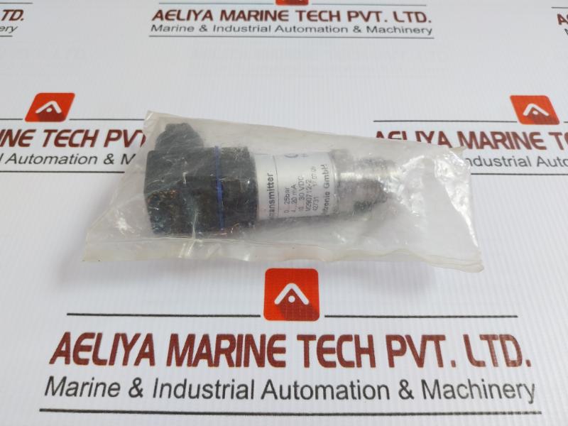 Cmr Autronic 10-30 Vdc Pressure Transmitter 0-25 Bar 4-20 Ma M290712-2