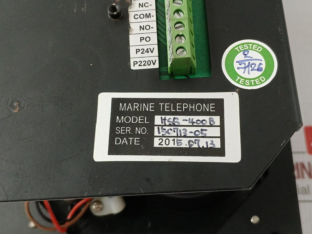 Cmr Marine Telephone Hsb-400B